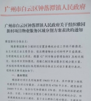 关于钟落潭镇人民政府再次组织雅园新村项目物业服务区域分割方案表决的看法
